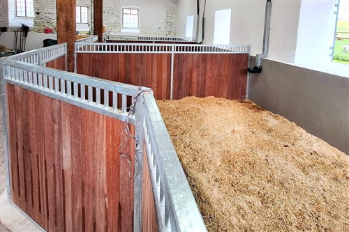 Cloison de séparation Inao jusqu'à 250 cm, Bongossi