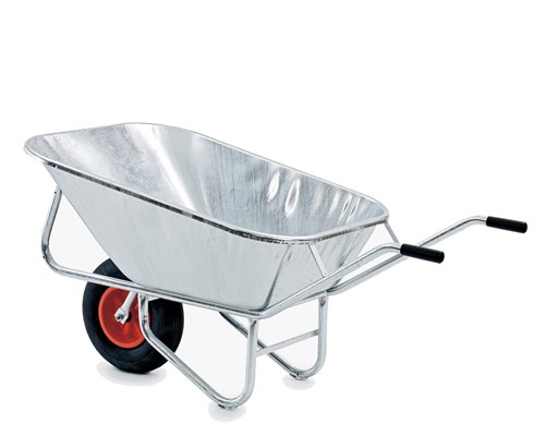 Brouette Grand Volume Growi 200 Litres Essieu galva à 1 roue