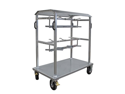 Chariot à seaux pour 12 seaux
