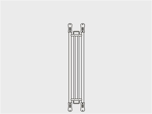Clôture d'alimentation de sécurité 180 cm L, 29 cm L