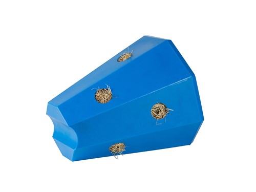 Hooikegels, groen of blauw, voor ca. 4 kg hooi