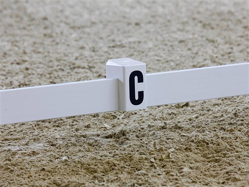 Colonne pour piste de dressage sur planche