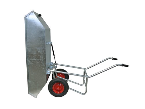 Brouette à Bac Basculant 450L galvanisée
