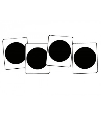 Plaquettes avec Cercles pour Piste – 4 pièces
