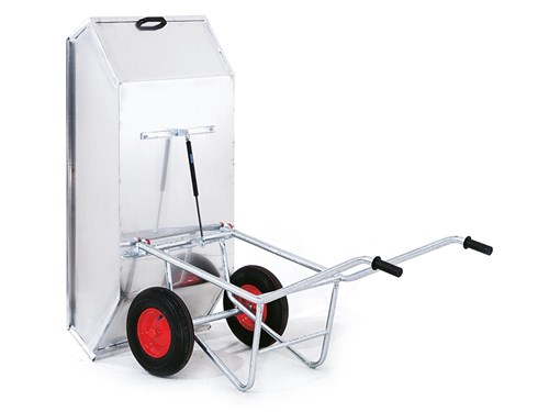 Brouette à Bac Basculant Alustar 450 L