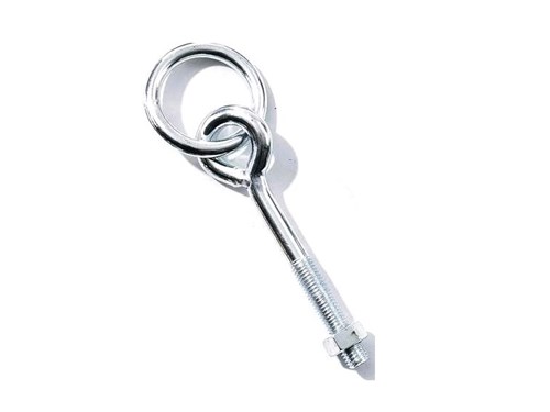 Anneau de fixation avec filetage 9cm et écrou