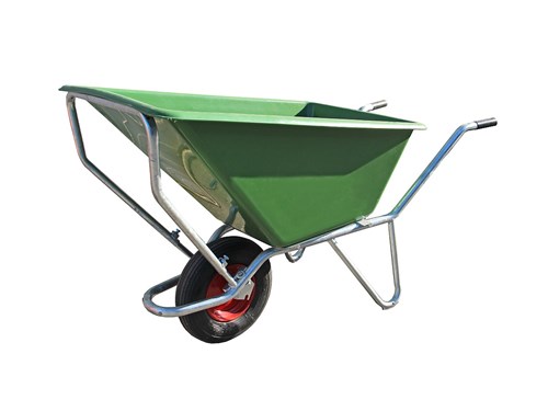 Brouette compacte 150 L, avec châssis galvanisé à chaud