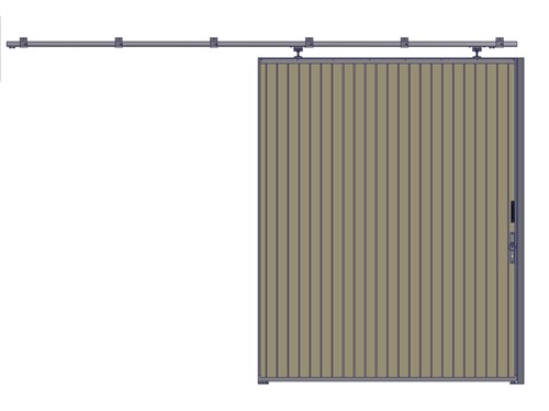 Porte d'écurie 200 B cm x300cm H