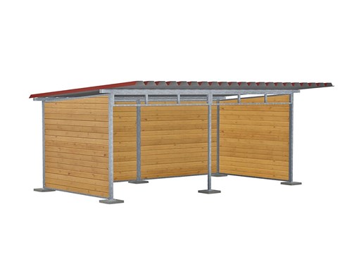 Weidehut 600 x 300 cm
