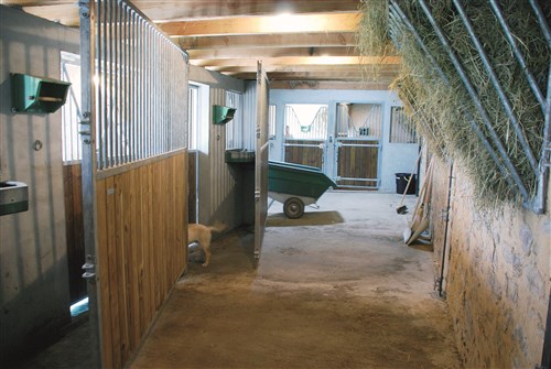 Draaibare tussenwand Grenen hout 3 m