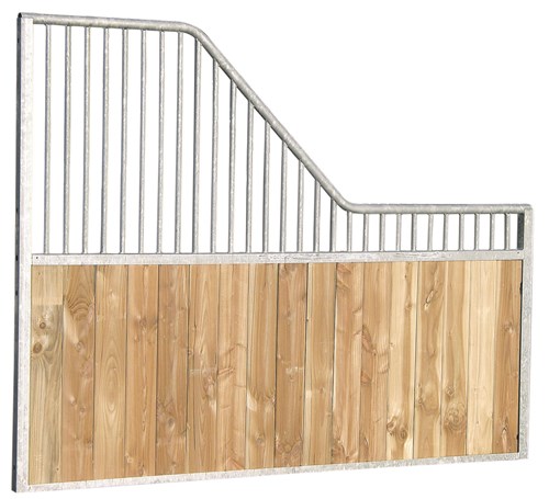 Tussenscheiding wand voor pony Grenen 2,5 m
