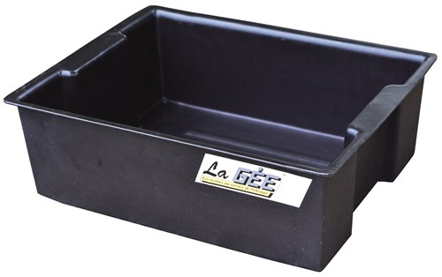 Bac inférieur noir rotomoulé (Servantes GM) Nouveau