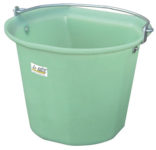 Seau 23 litres rotomoulé renforcé à bord plat