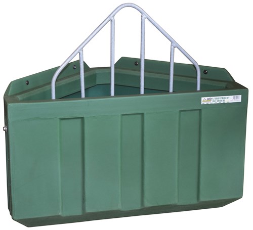 Mangeoire râtelier d’angle à foin 90 l. en polyéthylène