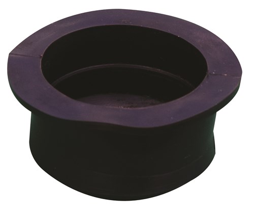 Bouchon souple noir Ø 40 PVC Noir