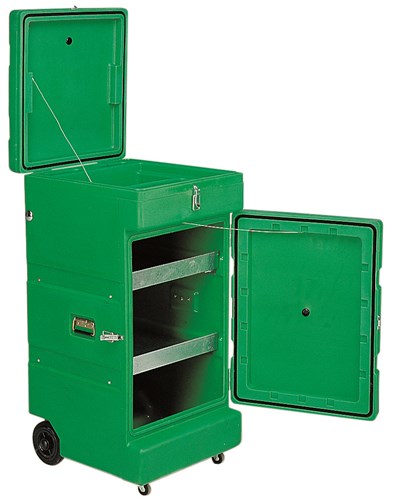 Medicijnkastje op wieltjes L: 0,60 m, B: 0,65 m, H: 1,26 m