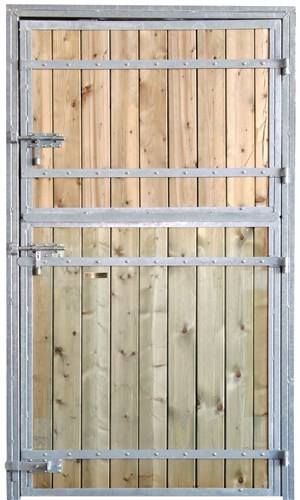 Porte 1,20m complète STD tirant droit Pin du Nord