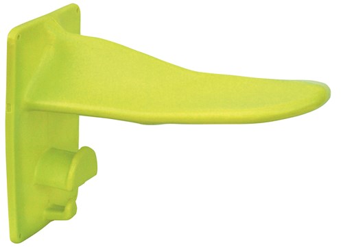 Porte-selle plus pistache avec porte-brides en résine