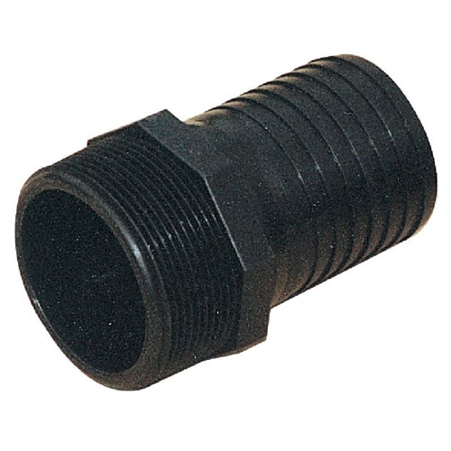 Recht koppelstuk 40/49 (1" 1/2) voor klep