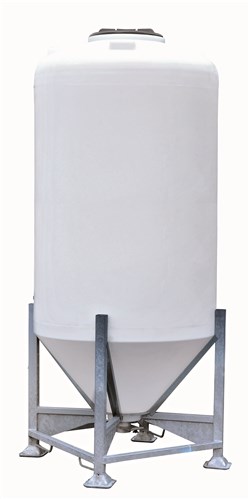 Silo 2000 L monobloc sur châssis