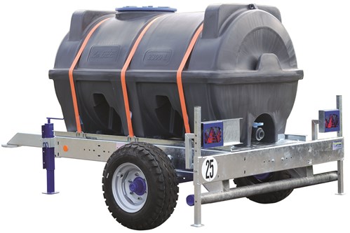 Citerne monobloc Cylindrique 1000L/D 1,2 sur