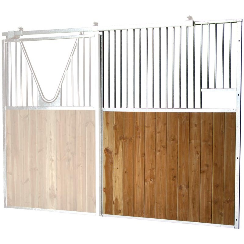 Voorwand lang zonder staldeur