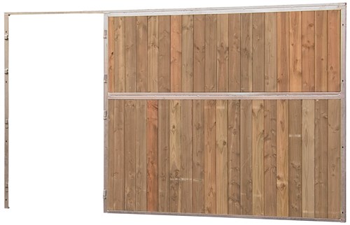 Façade pleine bois Pro sans porte Douglas Lg 3,5m