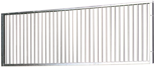 Grille de séparation pour soubassement Lg 3,5 m