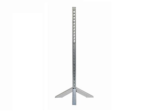 Aluminium basis hindernisstander, ca. 1540 mm hoog