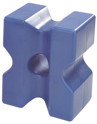 Cube d'obstacle Bleu