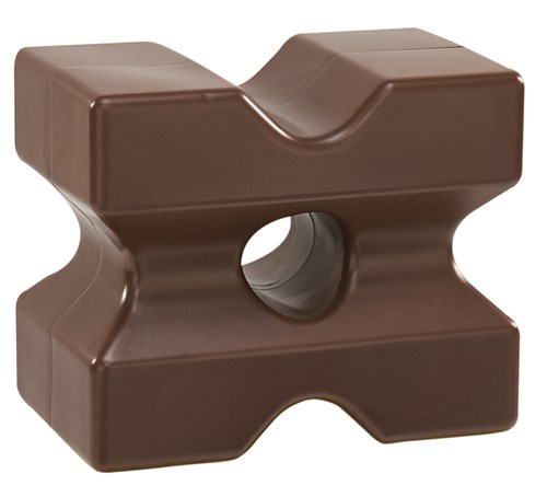 Cube d'obstacle Chocolat