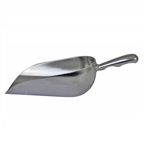 Aluminium voerschep, 1800 ml