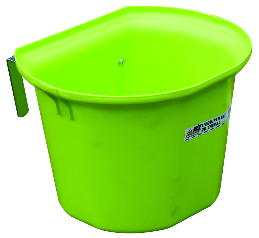 Mangeoire à crochets sans anse 17,5 l.