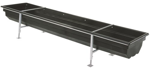 Auge PE à bovins, standard 4 m x 0,85 m (4 pieds)