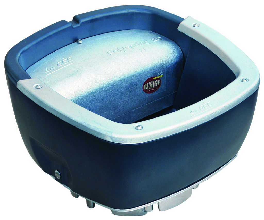 Drinkbak POLYSPRING II const.waterniveau met verwarming 50W
