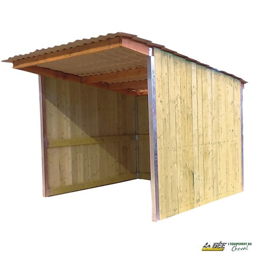 Abri 3,18x3,18 Clin Douglas 42 mm Ardoise