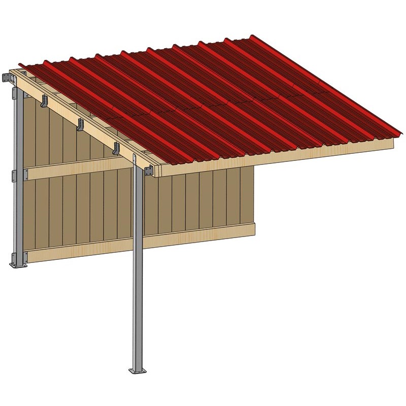 Verlenging Schuilstal 2 x 4m