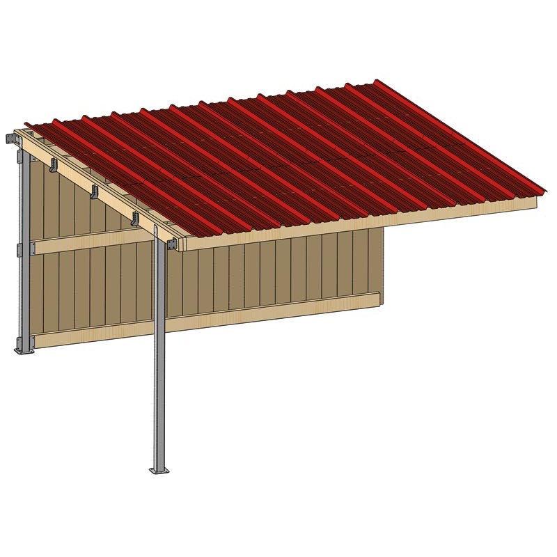 Verlenging Schuilstal 4 x 4m
