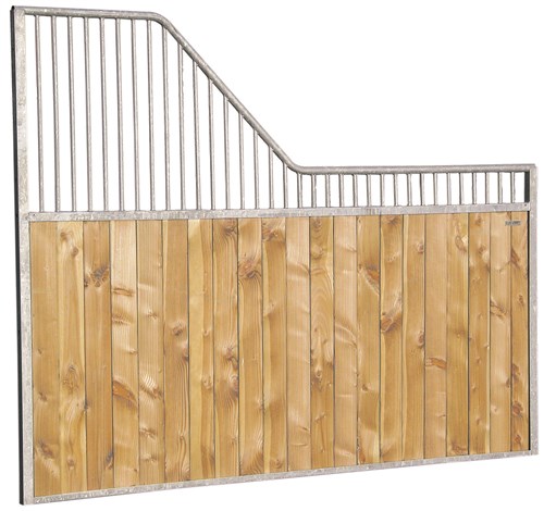 Tussenscheiding wand voor paarden Grenen 3m