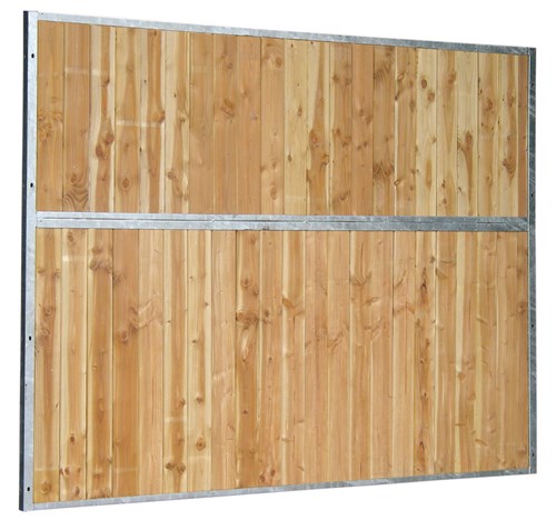 Séparation pleine bois Pin du nord lg 3 m