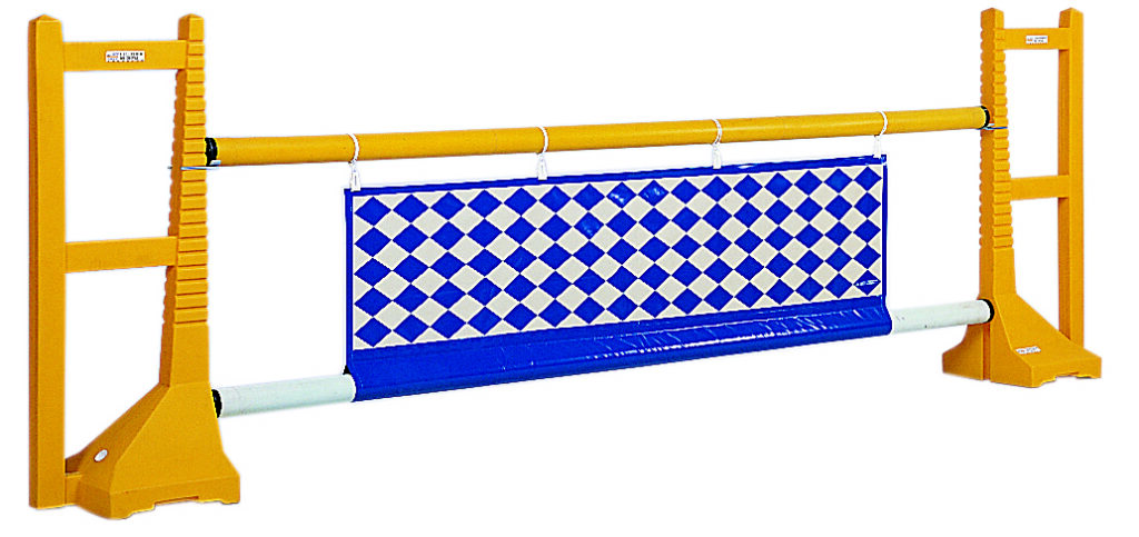 Toile d'obstacle Damier