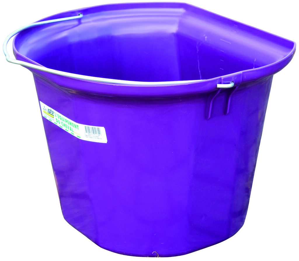 Seau injecté 17,5 L Mauve