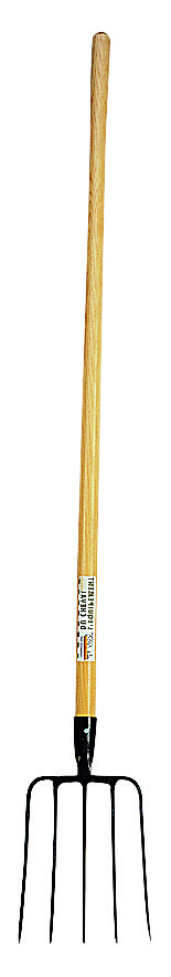 Fourche cinq dents à douille