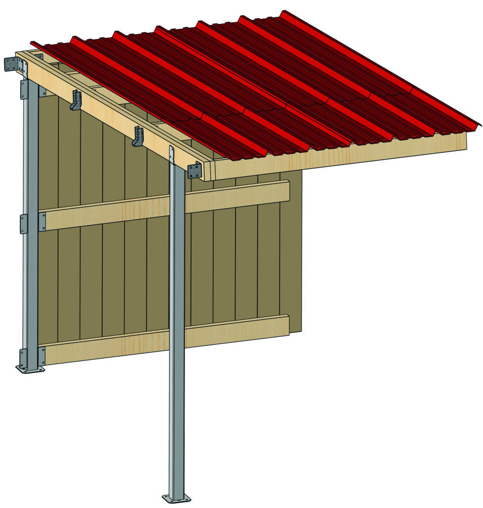 Verlenging Schuilstal 3 x 3m