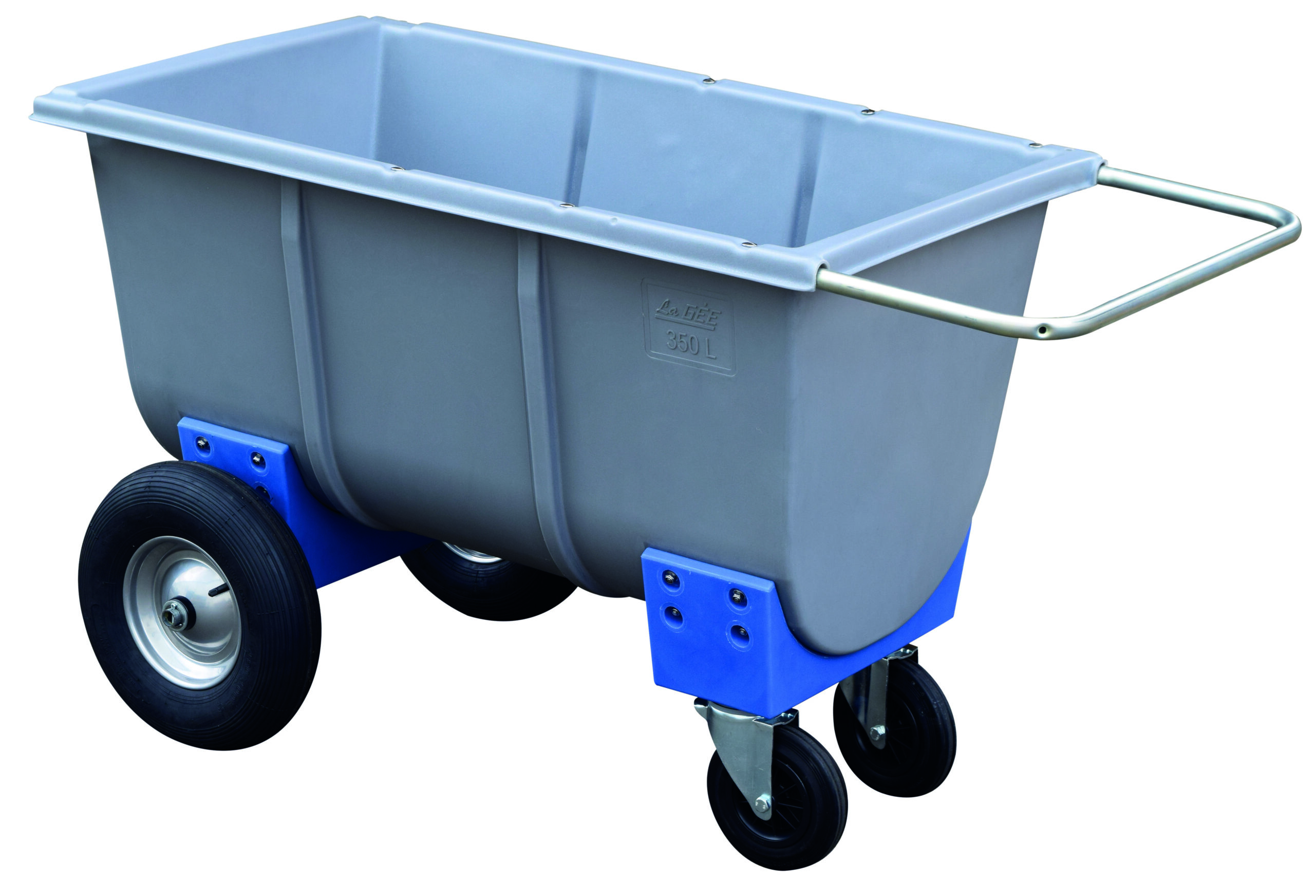Voerkar PRO-FEED 350L groen GEPATENTEERD - Afbeelding 3