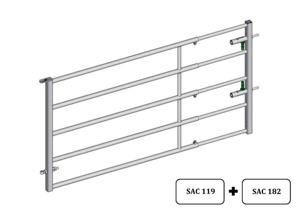 BARRIÈRES D'HERBAGE AUTOLOCK