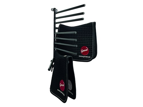 Porte-couverture Twist 10 supports, noir