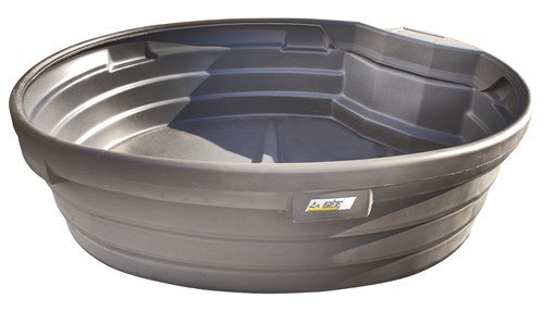SUPERBAC oval 1500 l. rebord intérieur
