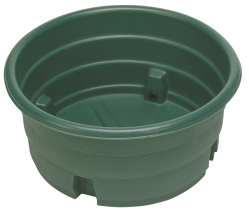 Bac la gée vert 450 litres rebord extérieur